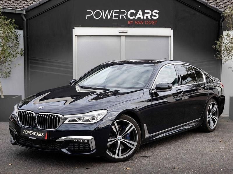 Schwarz Gebraucht 2018 BMW 740 M Sport Limousine | 36.450 € (Superpreis) - Bild 1/4