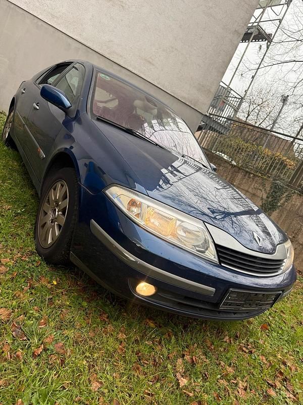 Blau Gebraucht 2001 Renault Laguna II Limousine | 590 € - Bild 1/4