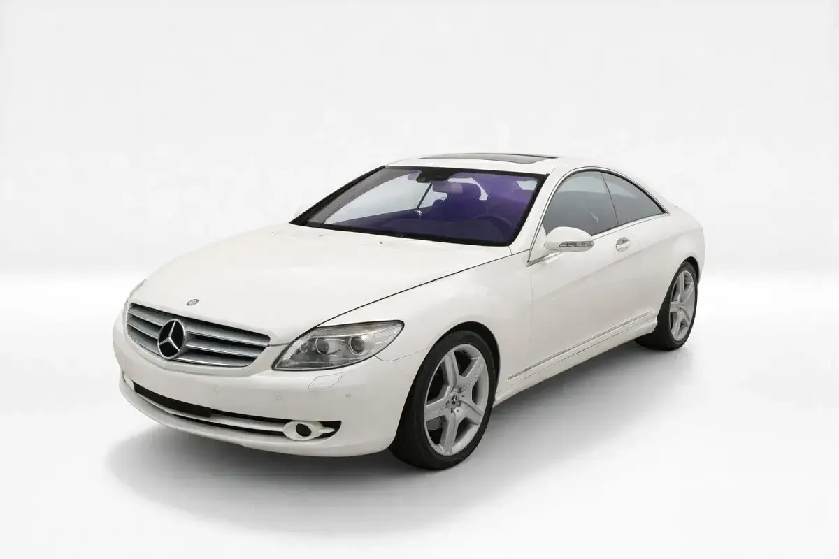 Gebraucht Mercedes CL500 387 PS (284 kW) 2009 Weiß Coupé
