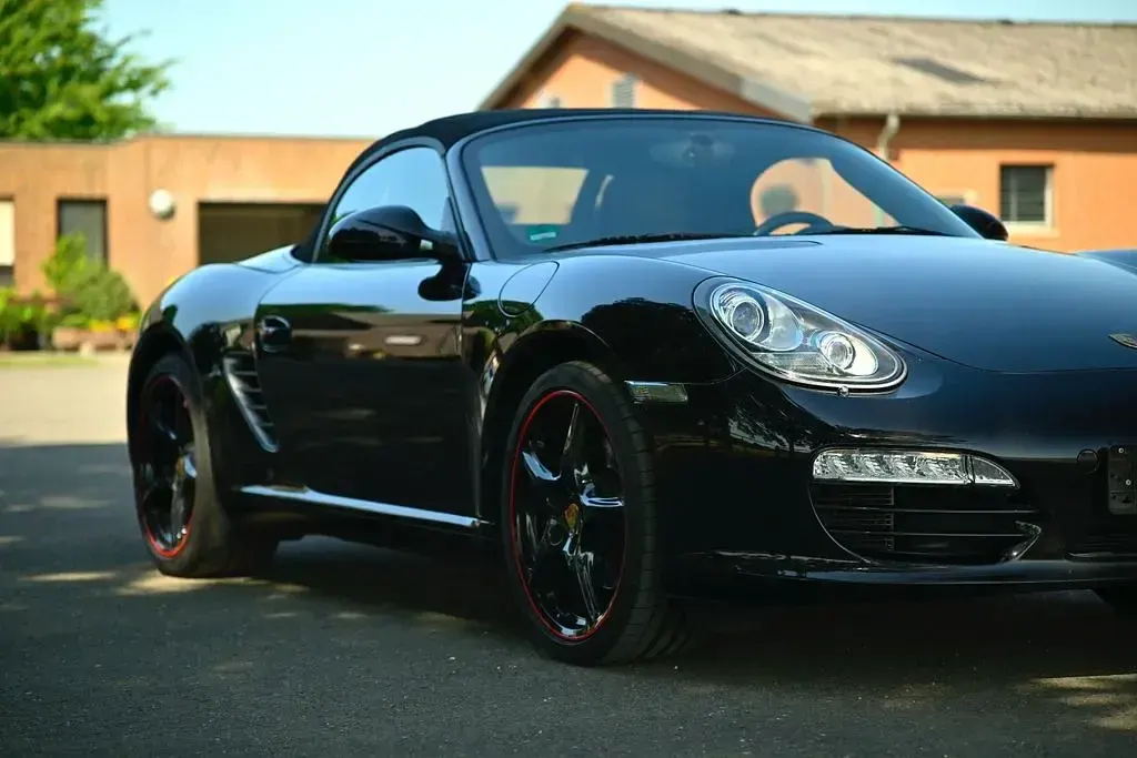 Gebraucht Porsche Boxster 256 PS (188 kW) 2009 Schwarz Cabrio