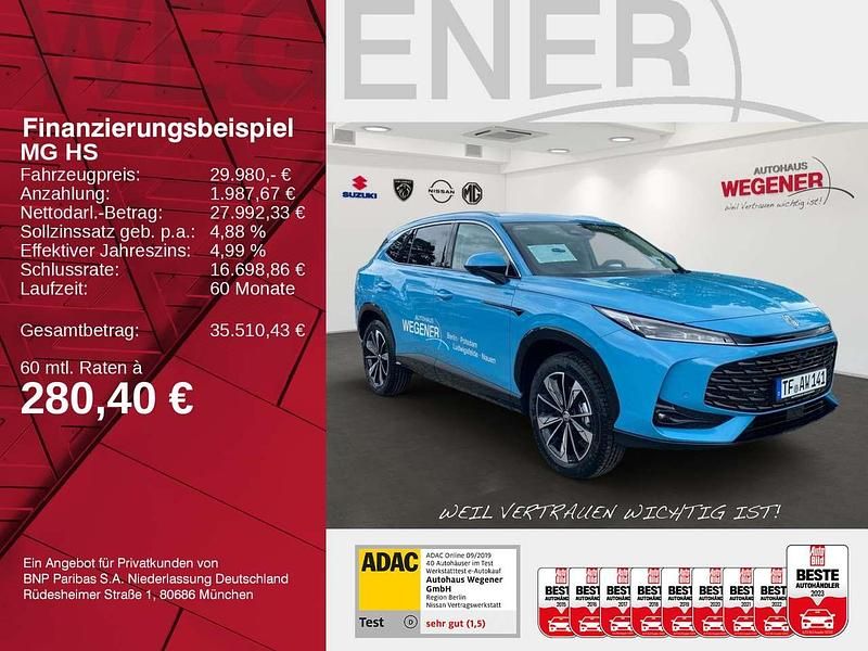 Gebraucht MG HS Luxury 170 PS (125 kW) 2025 Arctic blue SUV