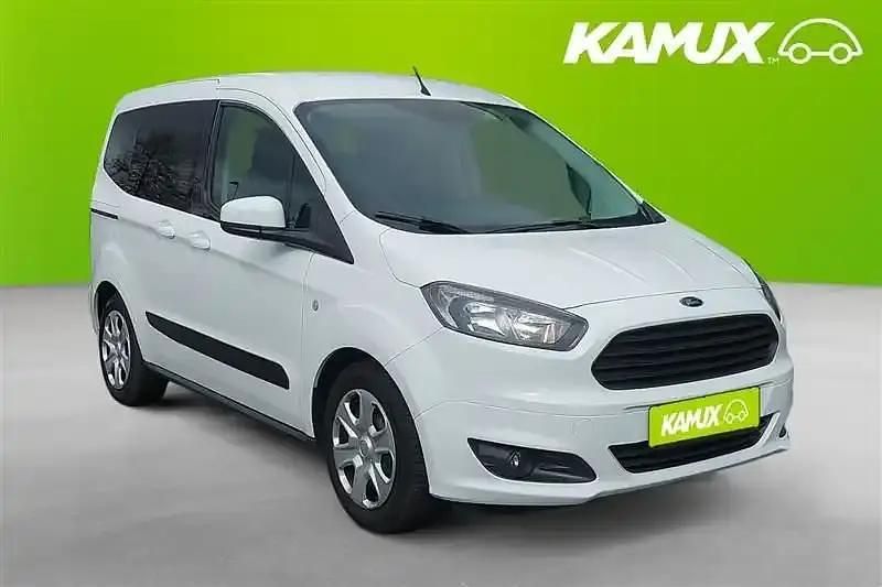 Gebraucht Ford Tourneo Courier 101 PS (74 kW) 2017 Weiß Van / Kleinbus