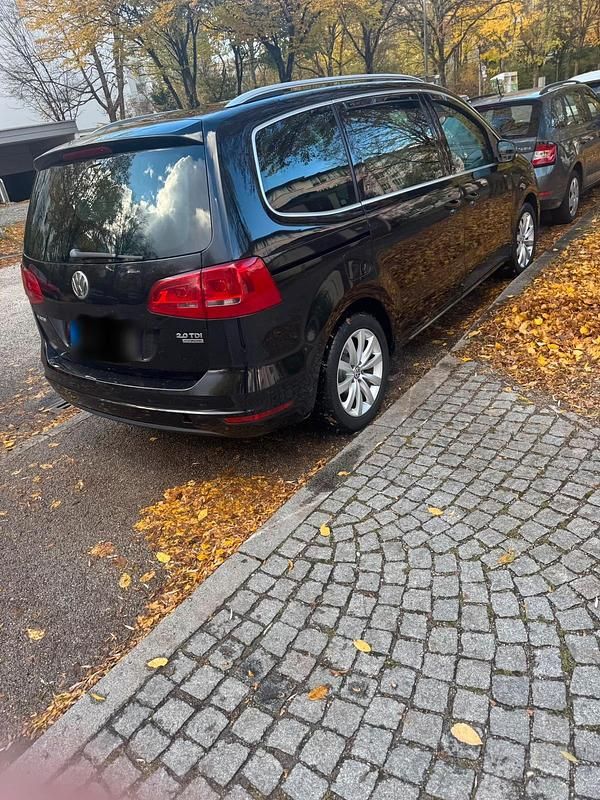 Gebraucht VW Sharan 140 PS (102 kW) 2010 Schwarz Van / Kleinbus