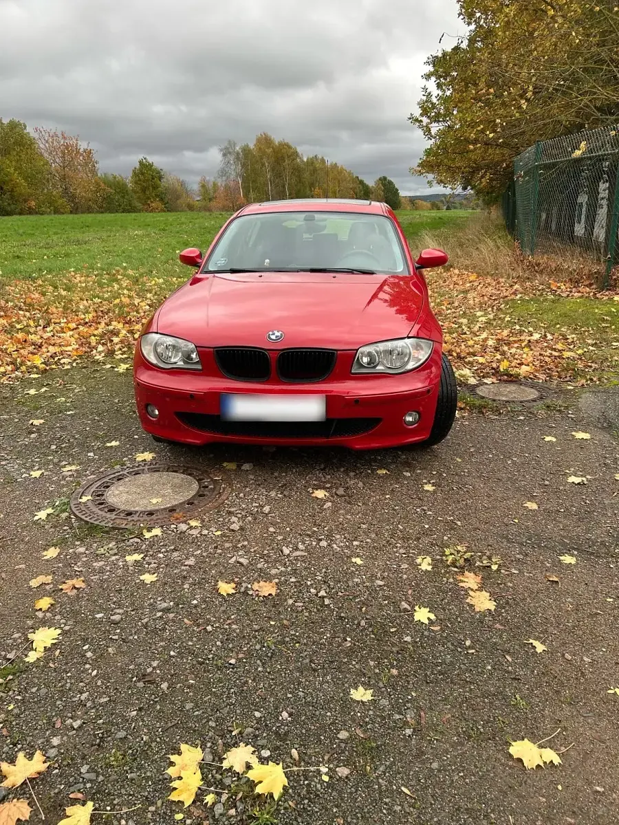 Gebraucht BMW 116 116 PS (85 kW) 2005 Rot Kleinwagen