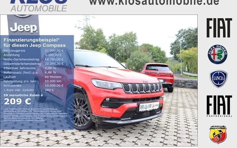 Rot Gebraucht 2022 Jeep Compass 80th Anniversary SUV | 21.990 € (Fairer Preis) - Bild 1/4