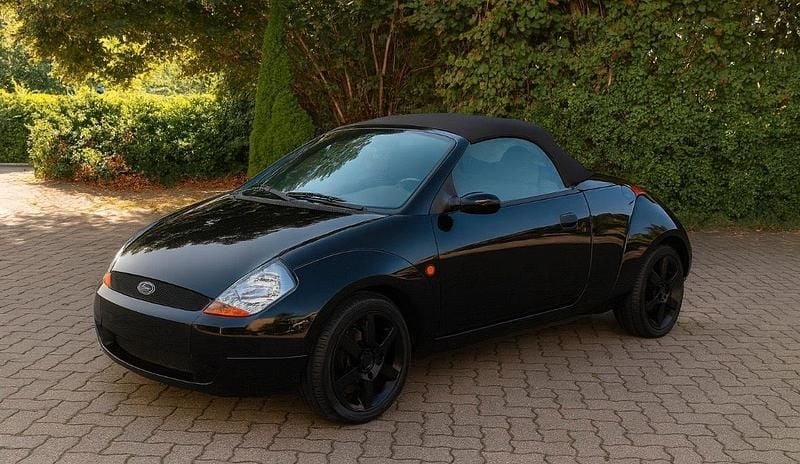 Schwarz Gebraucht 2003 Ford StreetKa Cabrio | 1.000 € (Fairer Preis) - Bild 1/4