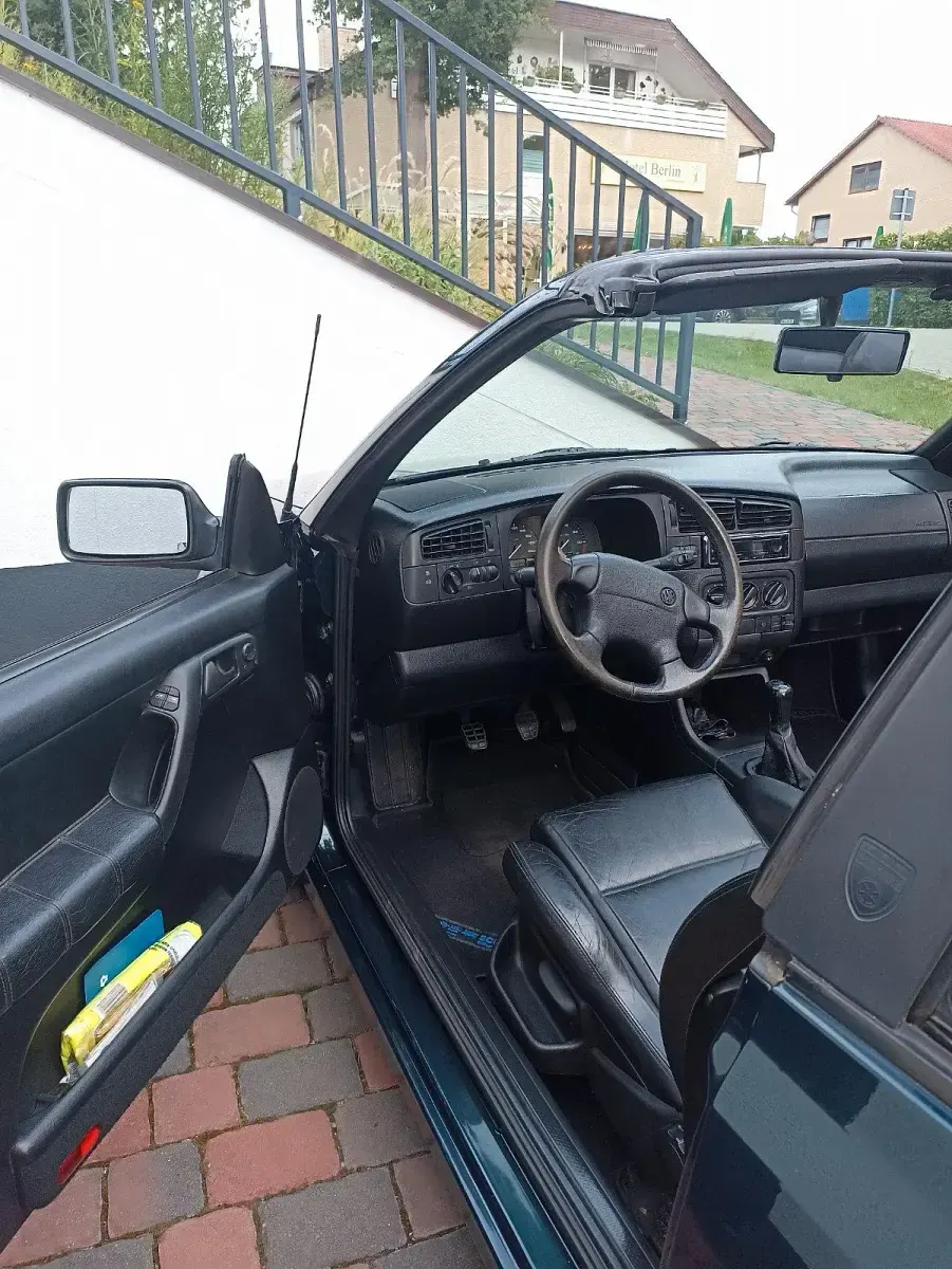 Gebraucht VW Golf Cabriolet 116 PS (85 kW) 1994 Grün Cabrio