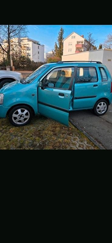 Gebraucht Opel Agila 75 PS (55 kW) 2004 Grün Van / Kleinbus