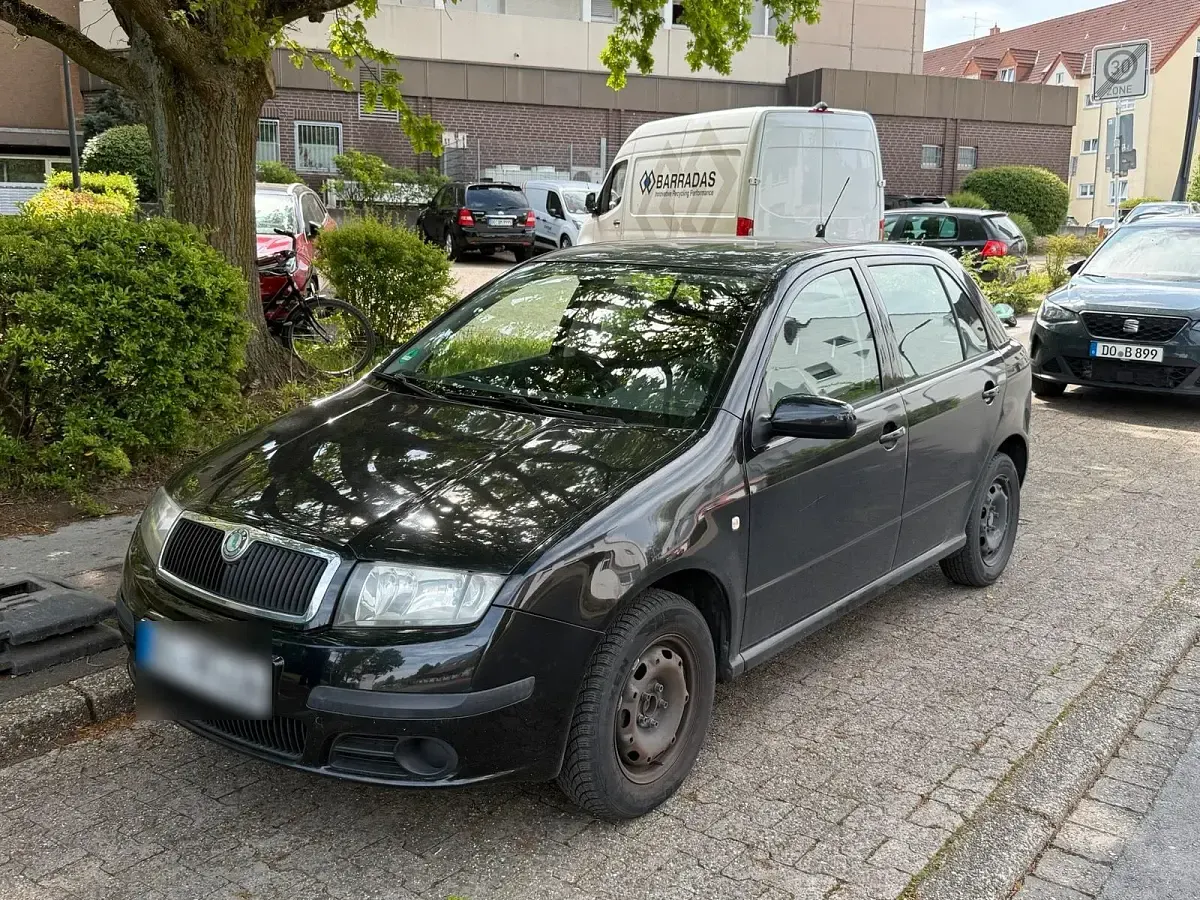 Gebraucht Skoda Fabia 75 PS (55 kW) 2006 Schwarz Kleinwagen