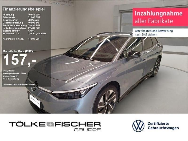 Stonewashed blue (metallic) Gebraucht 2024 VW ID.7 Pro Limousine | 47.989 € (Etwas zu teuer) - Bild 1/4