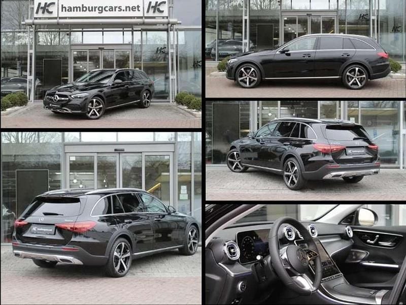 Obsidianschwarz met... Gebraucht 2024 Mercedes C220 Premium Kombi | 49.480 € - Bild 1/4