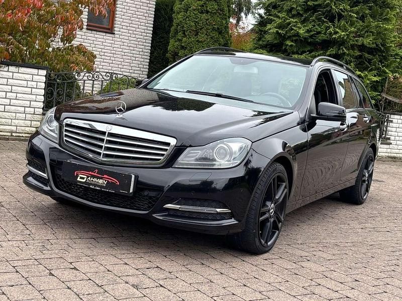 Schwarz Gebraucht 2014 Mercedes C220 Kombi | 8.750 € (Guter Preis) - Bild 1/4