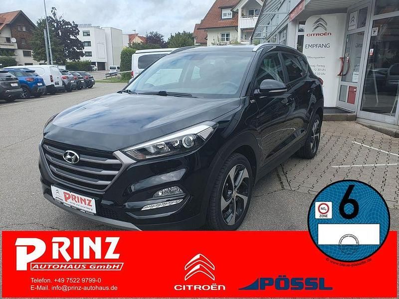 Schwarz Gebraucht 2018 Hyundai Tucson Premium SUV | 16.890 € (Fairer Preis) - Bild 1/4