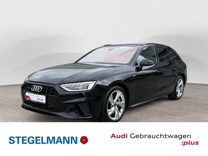 Mythosschwarz metallic Gebraucht 2021 Audi A4 S-Line Kombi | 36.490 € (Fairer Preis) - Bild 1/4