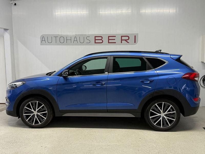 Gebraucht Hyundai Tucson Passion Plus 177 PS (130 kW) 2018 Blau SUV