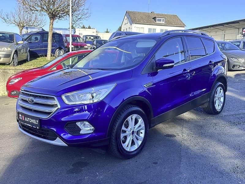Blau Gebraucht 2018 Ford Kuga Titanium SUV | 11.990 € (Guter Preis) - Bild 1/4