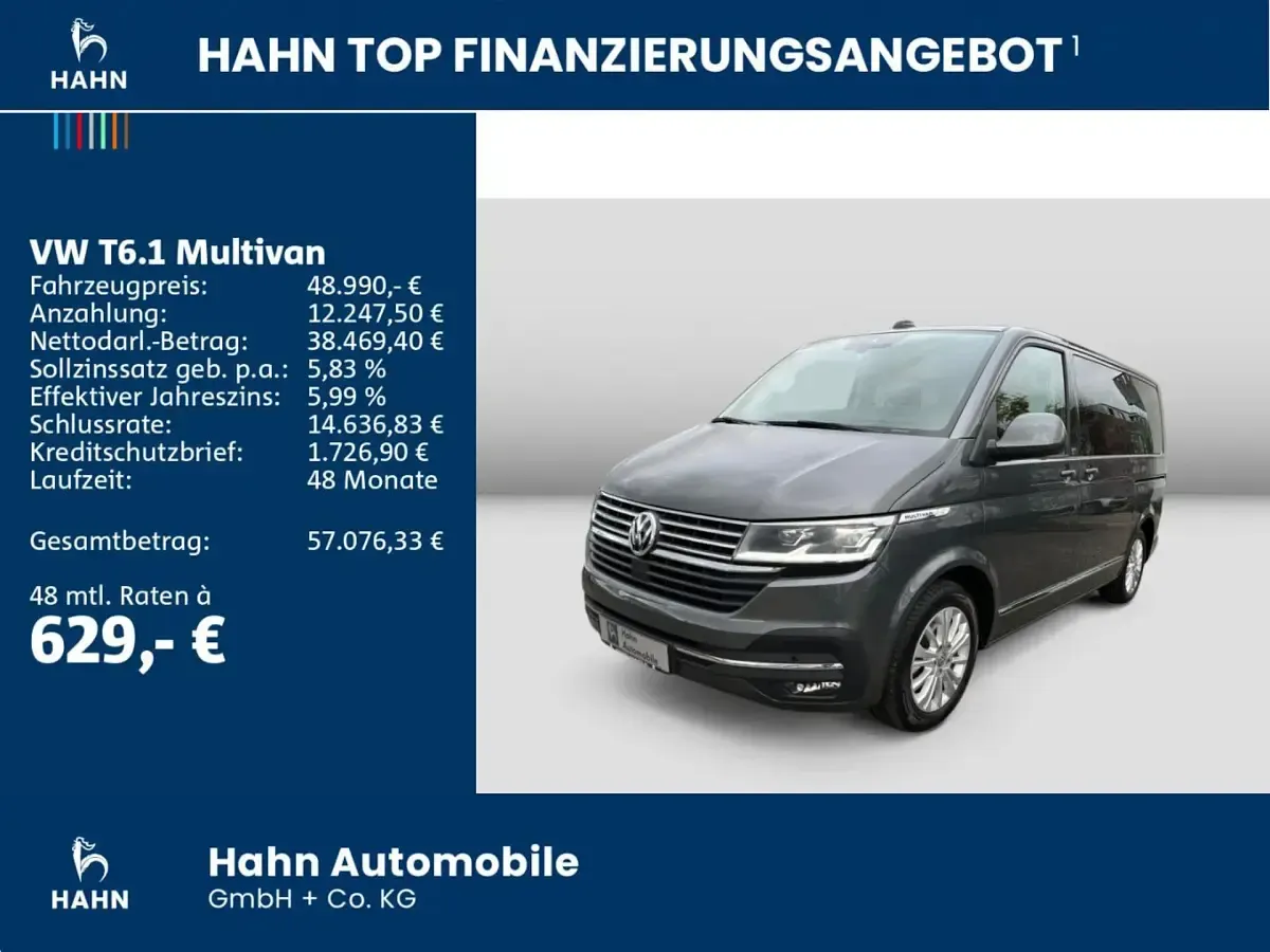 Brugt VW Multivan Generation Six 150 HK (110 kW) 2021 MPV
