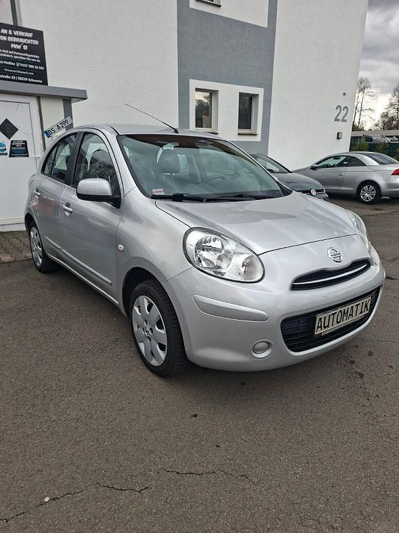 Gebraucht Nissan Micra Acenta 80 PS (58 kW) 2011 Silber Kleinwagen