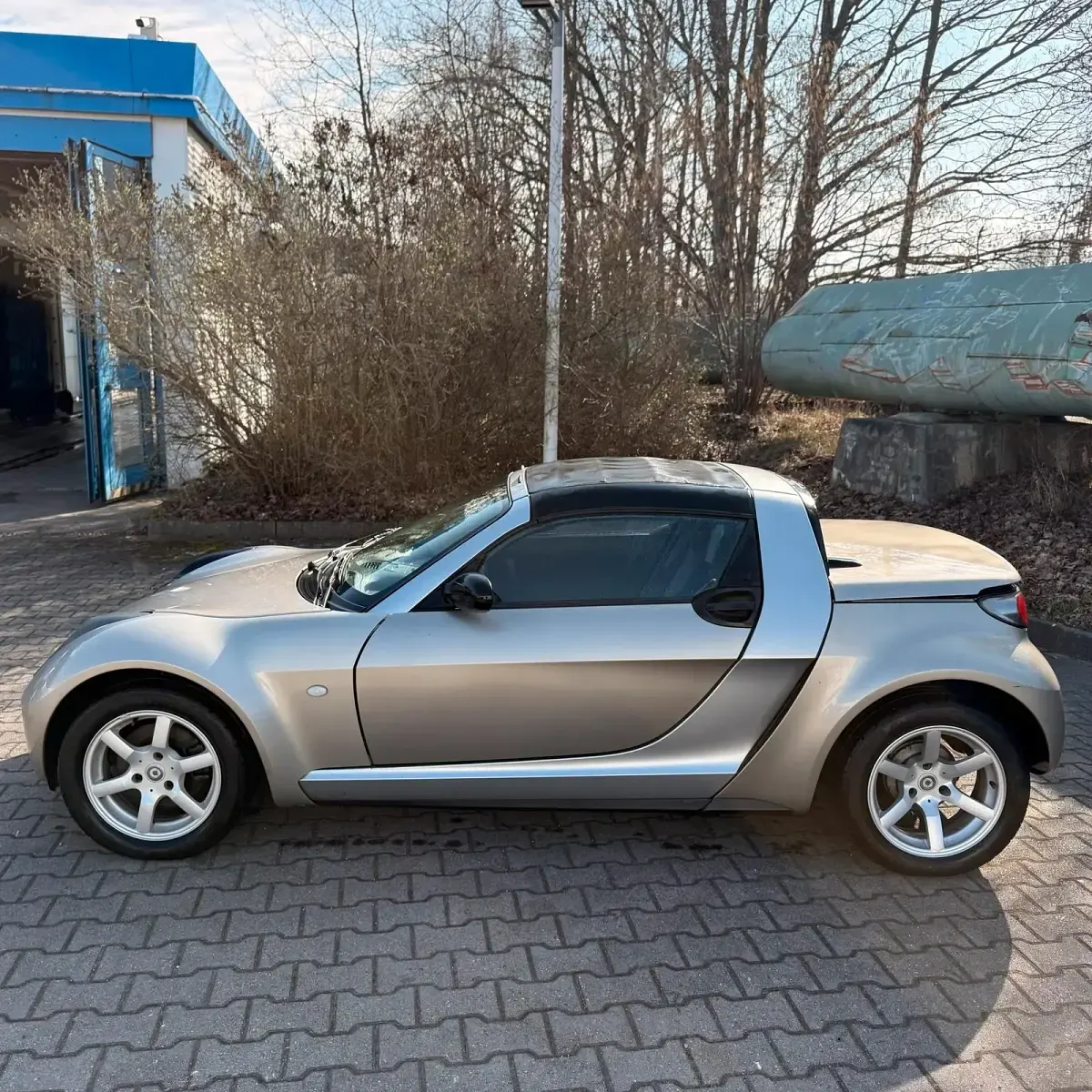Gebraucht Smart Roadster 60 PS (44 kW) 2006 Silber Cabrio