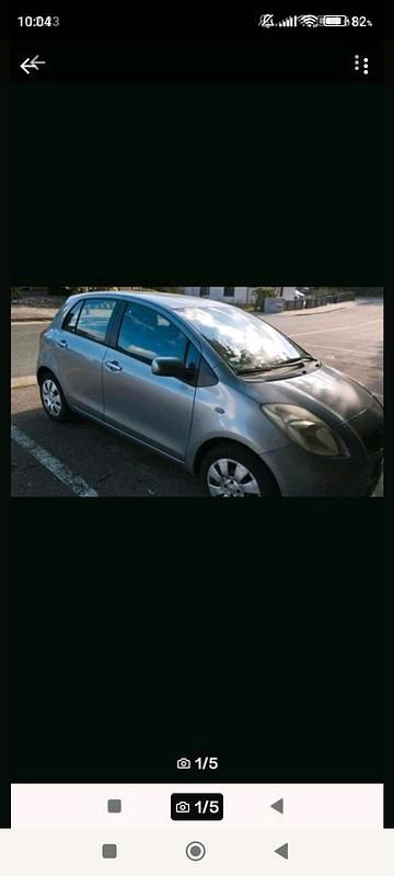 Grau Gebraucht 2006 Toyota Yaris Kleinwagen | 3.599 € (Guter Preis) - Bild 1/4