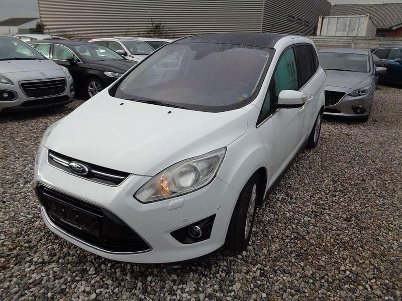 Gebraucht Ford Grand C-Max Titanium 163 PS (119 kW) 2014 Weiß Van / Kleinbus