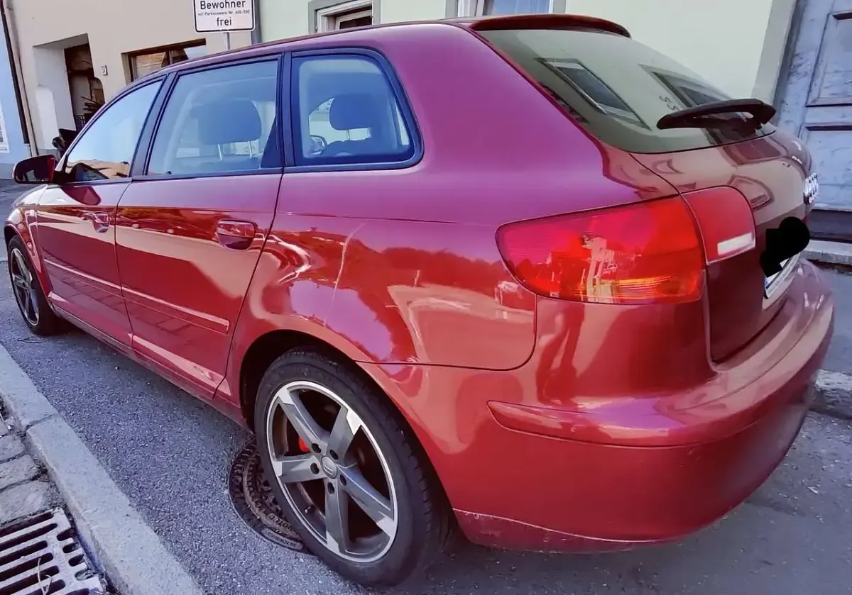 Gebraucht Audi A3 Ambition 140 PS (102 kW) 2007 Rot Kleinwagen