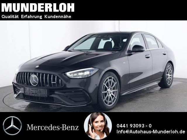 Metalliclack obsidianschwarz Gebraucht 2023 Mercedes C43 AMG AMG Limousine | 53.900 € (Fairer Preis) - Bild 1/4
