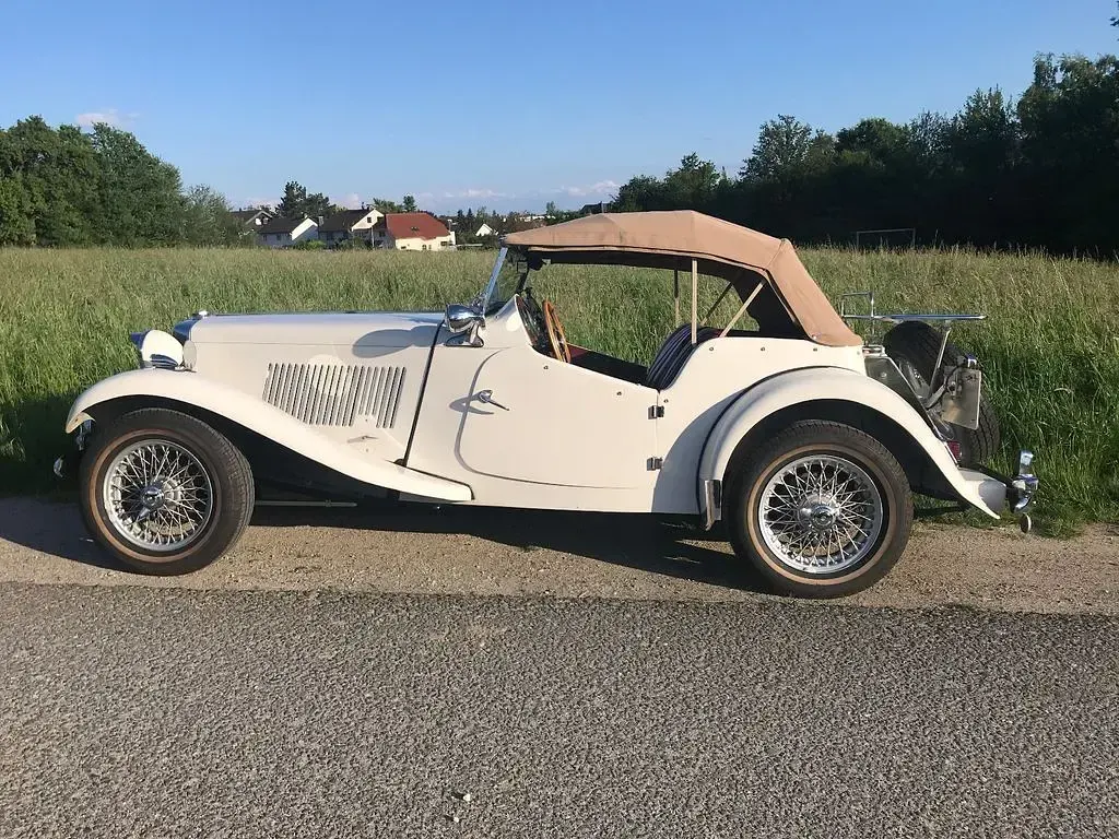 Używany MG TD 54 KM (39 kW) 1952 Biały Kabriolet