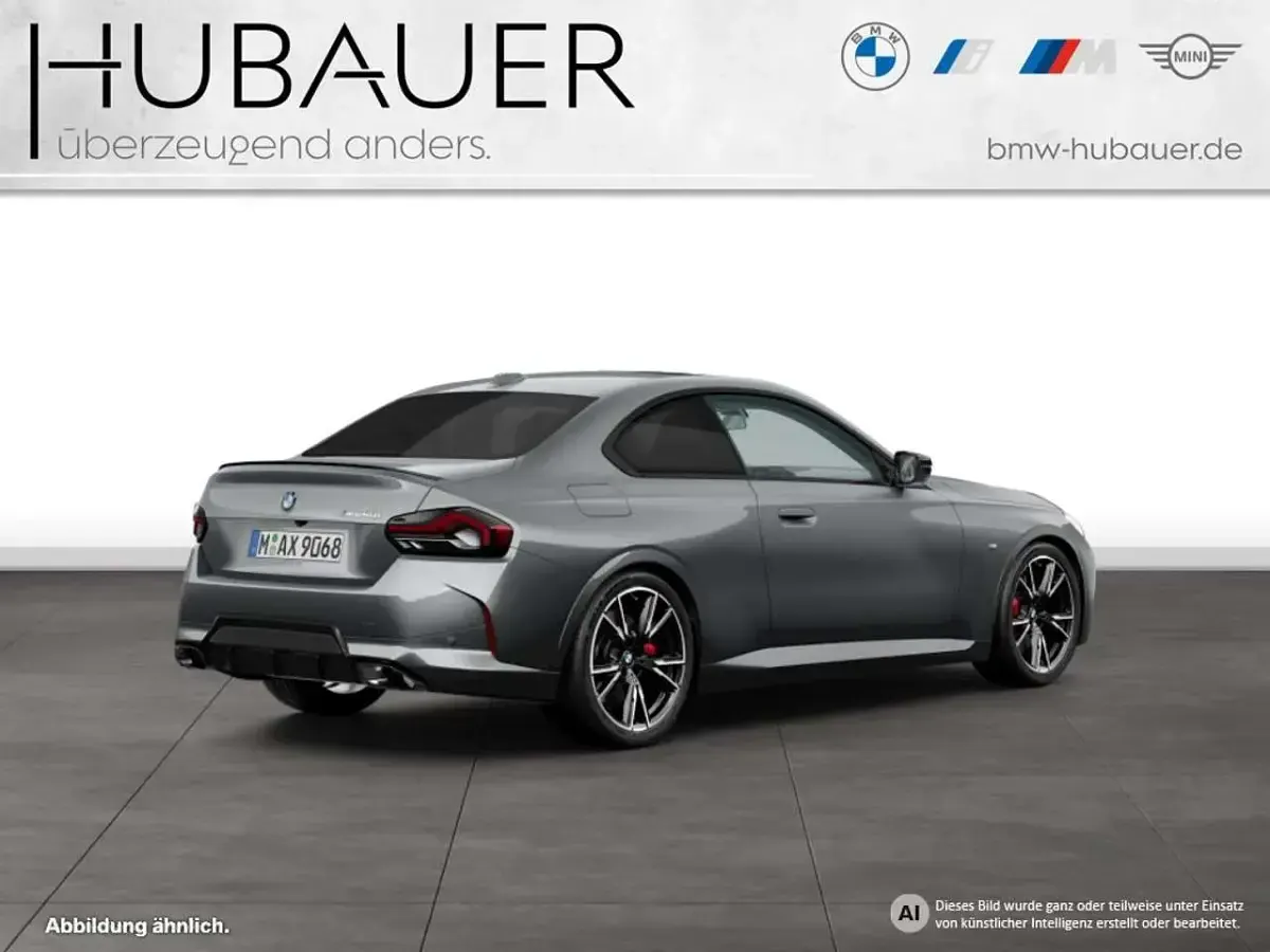 Neu BMW M240i M Sport 392 PS (288 kW) 2026 Grau Coupé