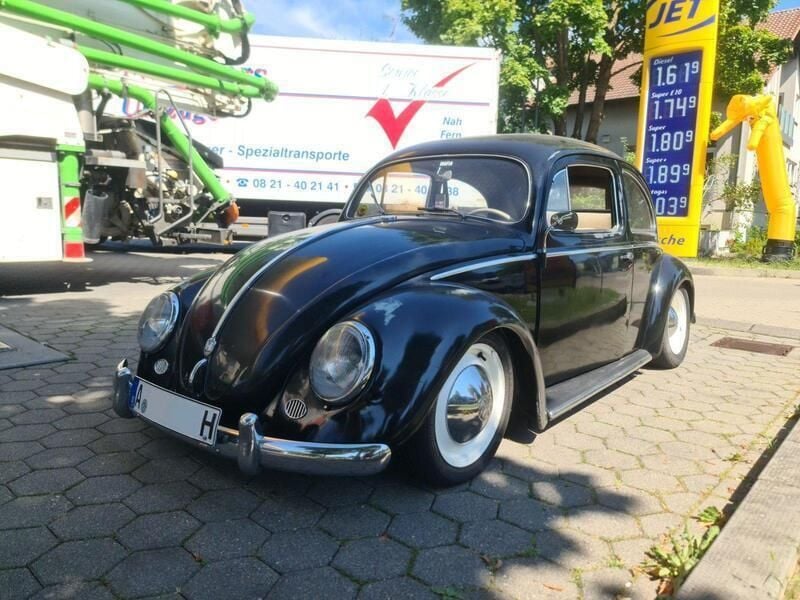 Schwarz Gebraucht 1954 VW Käfer Limousine | 28.640 € - Bild 1/4