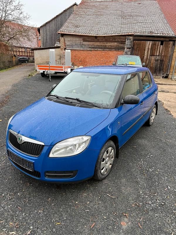 Blau Gebraucht 2008 Skoda Fabia Kleinwagen | 999 € (Superpreis) - Bild 1/4