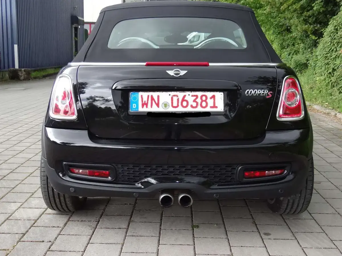 Brugt Mini Cooper S Cabriolet 184 HK (135 kW) 2015 Sort Cabriolet