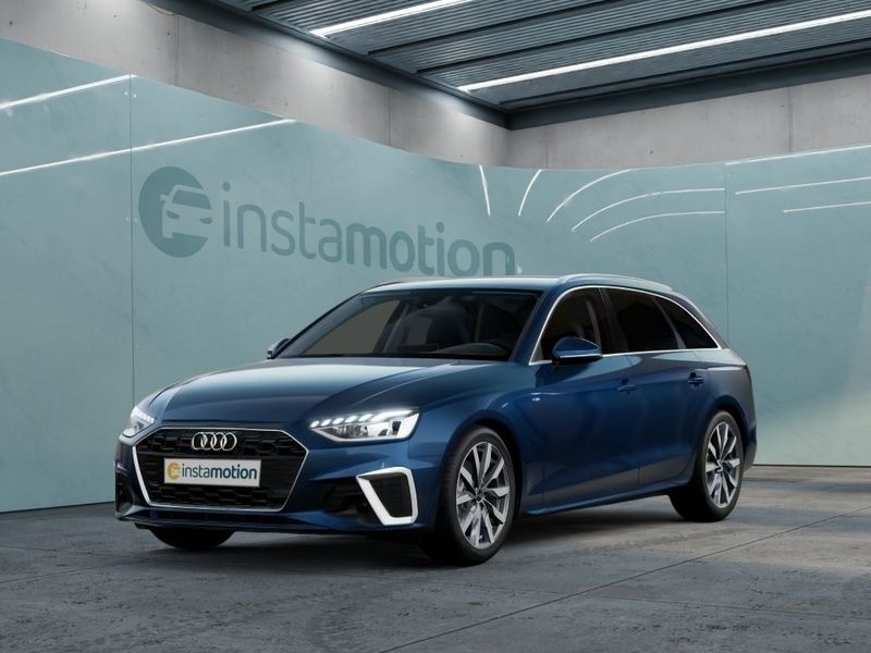 Blau Gebraucht 2024 Audi A4 S-Line Kombi | 39.550 € (Fairer Preis) - Bild 1/4