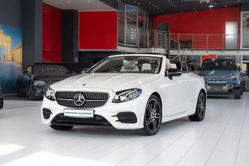 Diamantweiss Gebraucht 2019 Mercedes E350 AMG line Cabrio | 44.980 € (Etwas zu teuer) - Bild 1/4