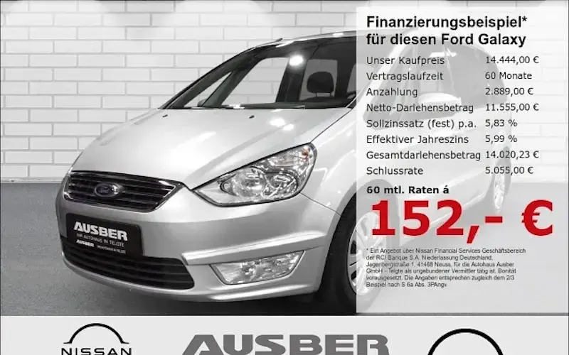 Gebraucht Ford Galaxy Trend 116 PS (85 kW) 2013 Van / Kleinbus