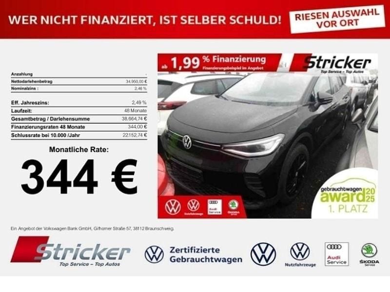 Gebraucht VW ID.4 Pro 210 kW (286 PS) 2024 Grenadillschwarz metallic (metallic) SUV
