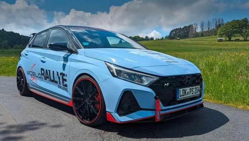 Blau Gebraucht 2021 Hyundai i20 N Performance Kleinwagen | 22.500 € (Guter Preis) - Bild 1/4
