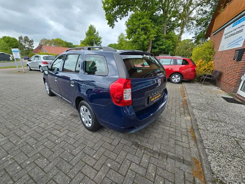 Gebraucht Dacia Logan MCV Ambiance 73 PS (53 kW) 2017 Blau Kombi