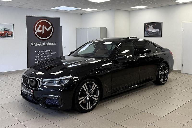 Schwarz Gebraucht 2017 BMW 750 M Sport Limousine | 30.499 € (Fairer Preis) - Bild 1/4