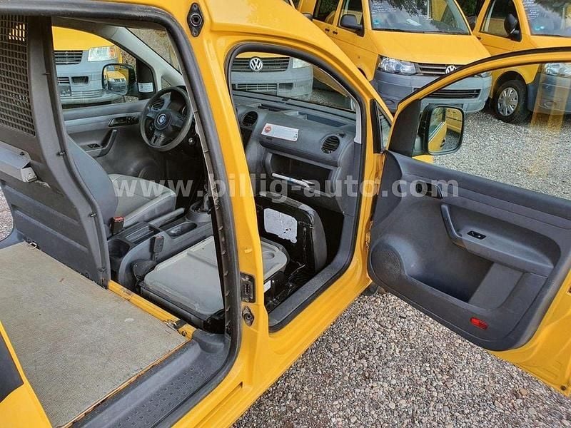 Gelb Gebraucht 2013 VW Caddy S Van / Kleinbus | 9.496 € (Teuer) - Bild 1/4
