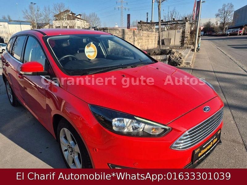 Gebraucht Ford Focus Titanium 150 PS (110 kW) 2016 Rot Kombi