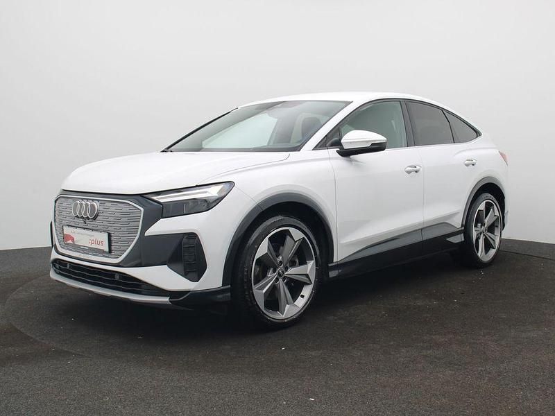 Gebraucht Audi Q4 Sportback e-tron Advanced Plus 219 kW (299 PS) 2021 Weiß SUV