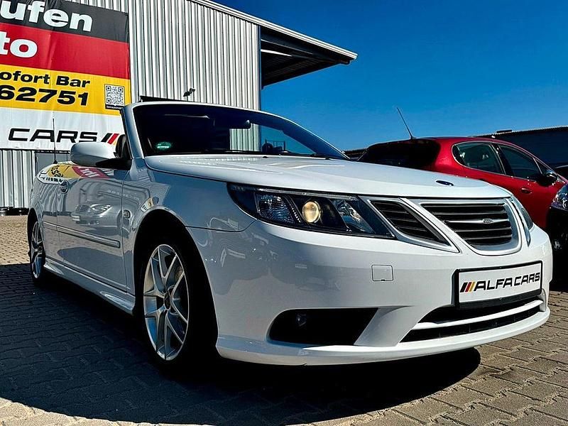 Gebraucht Saab 9-3 Cabriolet Vector 150 PS (110 kW) 2008 Weiß Cabrio