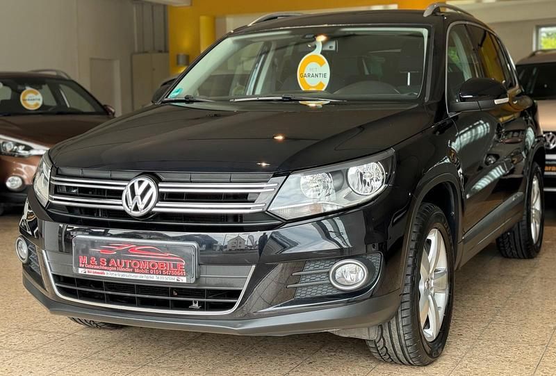 Gebraucht VW Tiguan 122 PS (89 kW) 2012 Schwarz SUV