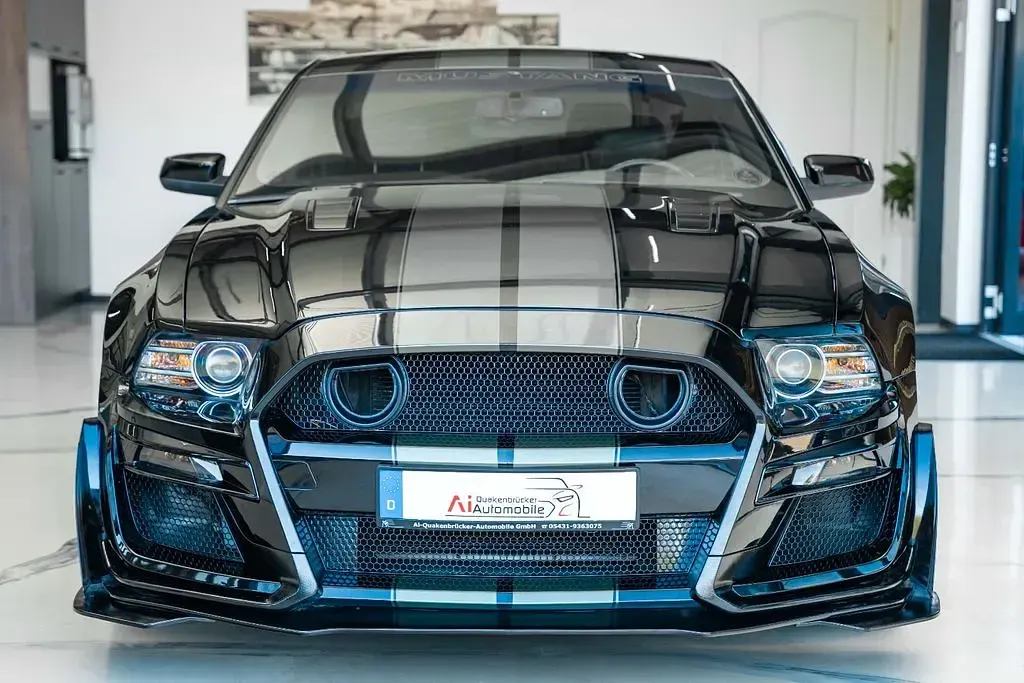 Gebraucht Ford Mustang GT Premium 424 PS (311 kW) 2014 Schwarz Coupé