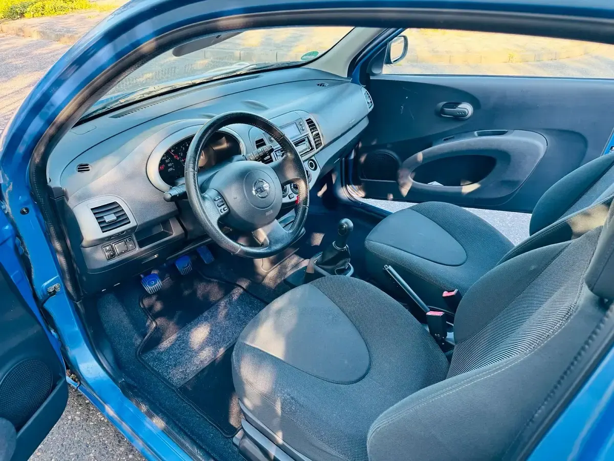 Gebraucht Nissan Micra 82 PS (60 kW) 2005 Blau Kleinwagen