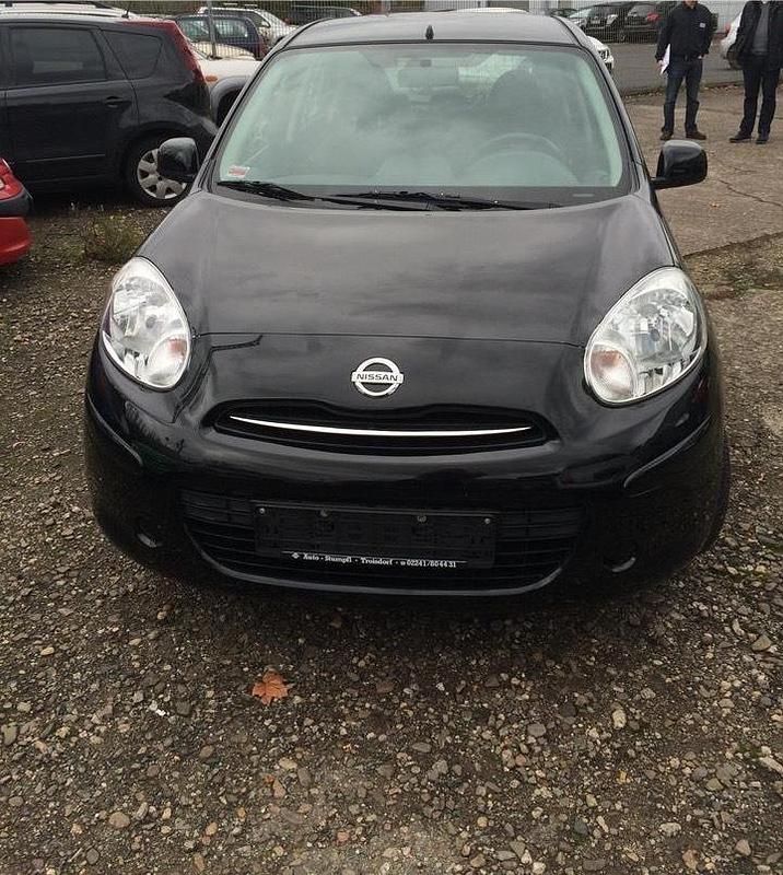 Schwarz Gebraucht 2011 Nissan Micra Kleinwagen | 2.400 € (Superpreis) - Bild 1/3