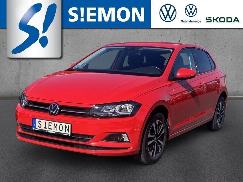 Rot Gebraucht 2021 VW Polo United Kleinwagen | 15.980 € (Fairer Preis) - Bild 1/4