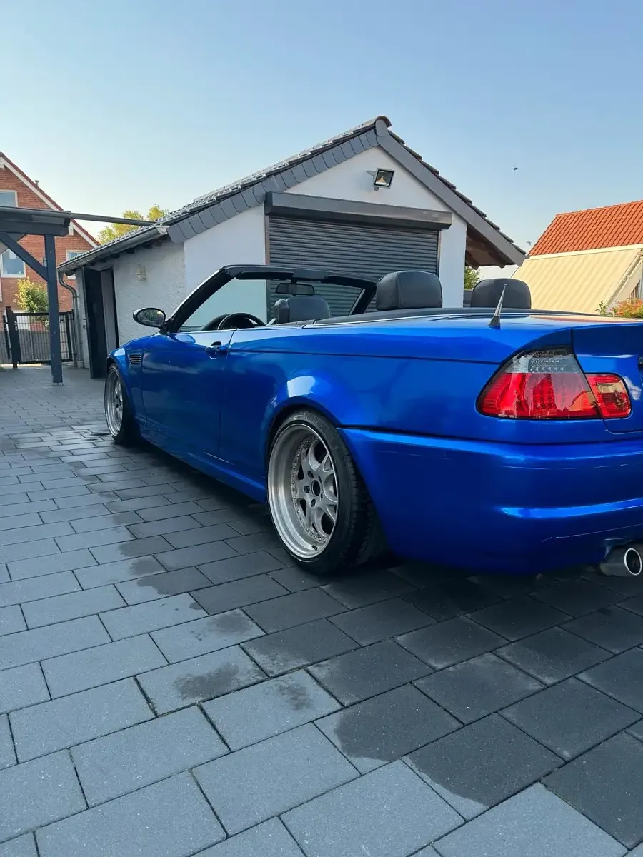 Gebraucht BMW 323 Cabriolet 170 PS (125 kW) 2000 Blau Cabrio