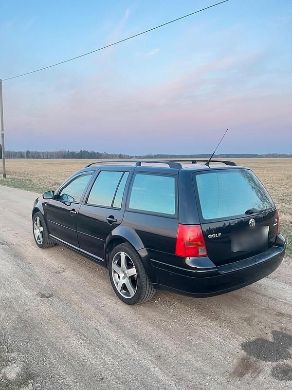 Gebraucht VW Golf IV 131 PS (96 kW) 2003 Schwarz Kombi